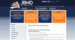 Desktop Screenshot of jbndtaxbooks.com